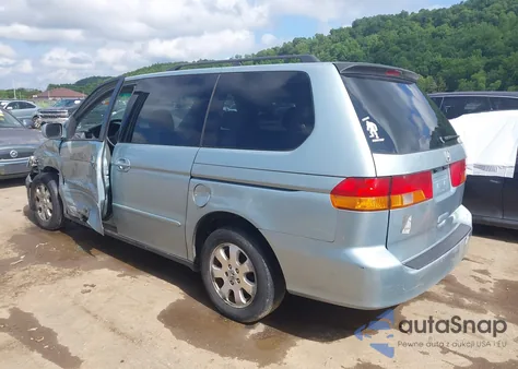 2004 Honda Odyssey Ex из США, поврежденный, VIN 5FNRL18614B136285